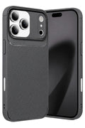 Apple iPhone 17 Pro Max Uyumlu Auto Focus Karbon Kapak - Gri