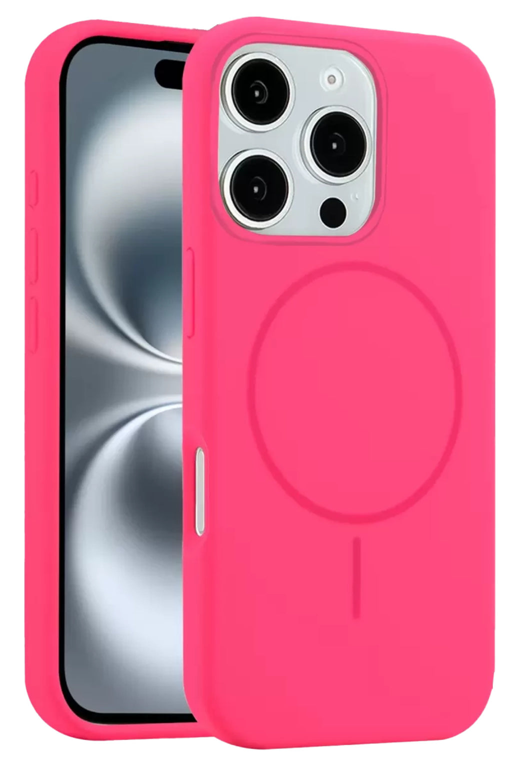 Joko Apple iPhone 16 Pro Uyumlu Kılıf Jully Magsafe Kapak - Pembe