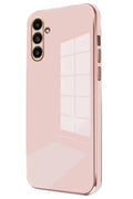 Samsung Galaxy A15 4G Uyumlu Kılıf Volet Silikon - Pembe