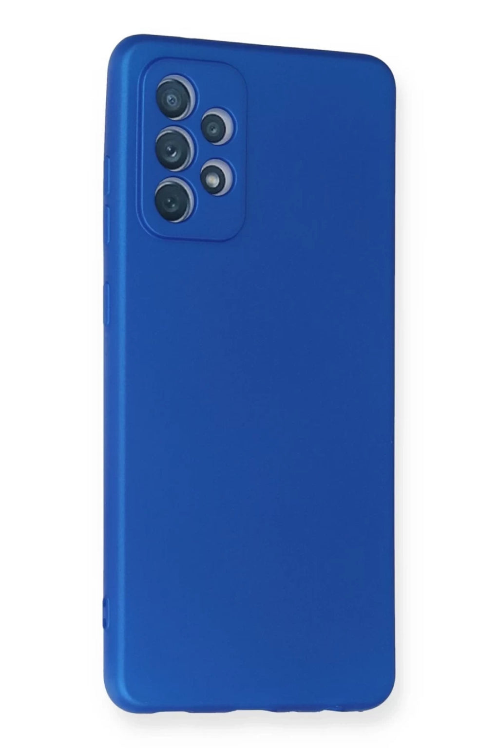 Samsung Galaxy A72 Uyumlu Kılıf First Silikon - Mavi
