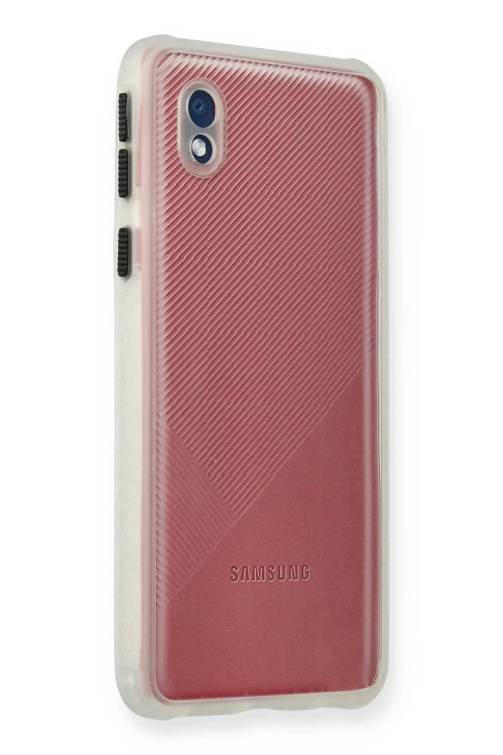 Samsung Galaxy A01 Core Uyumlu Kılıf Miami Şeffaf Silikon - Şeffaf