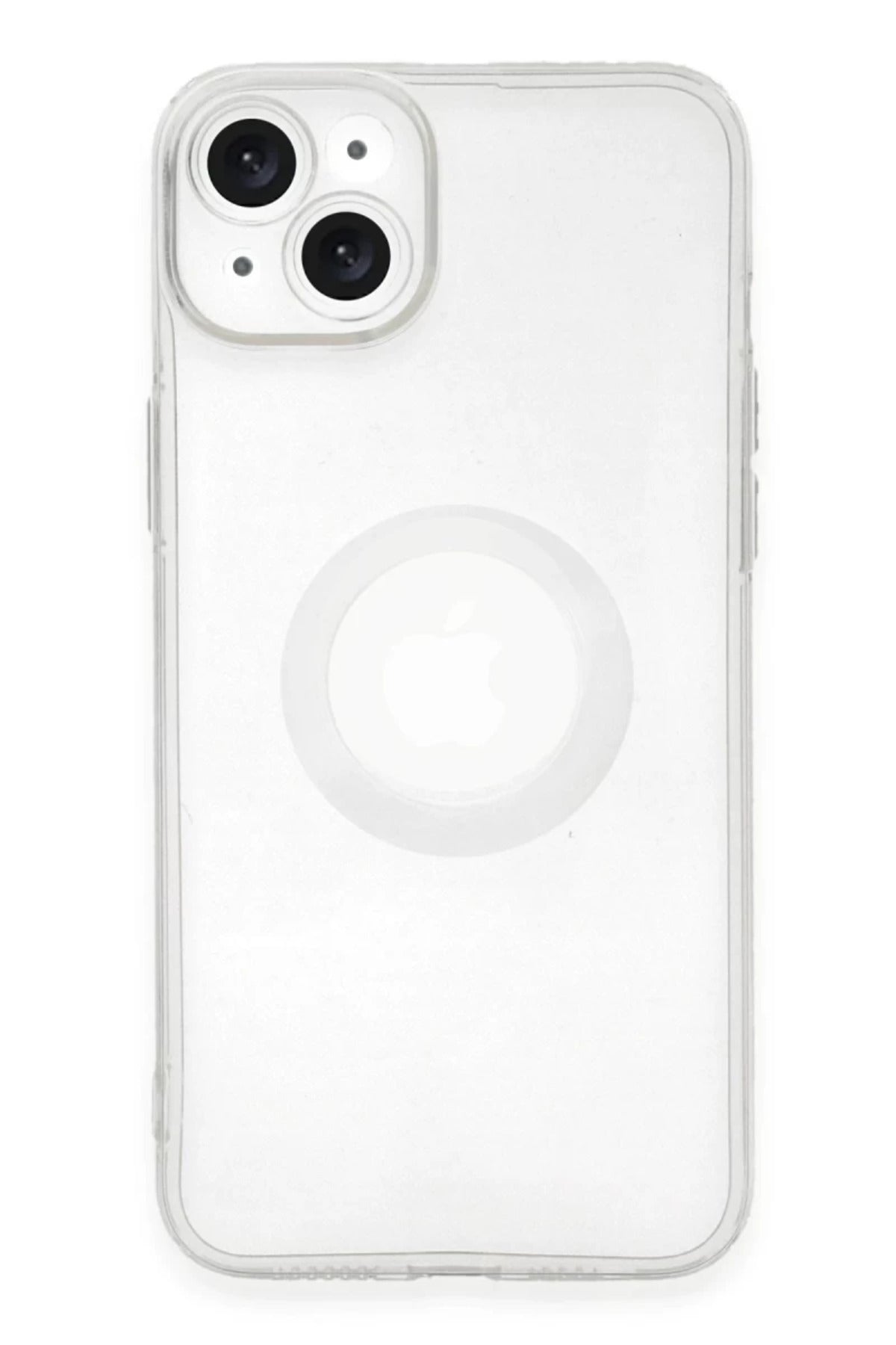 Apple iPhone 14 Plus Uyumlu Kılıf Santa Lens Silikon - Şeffaf