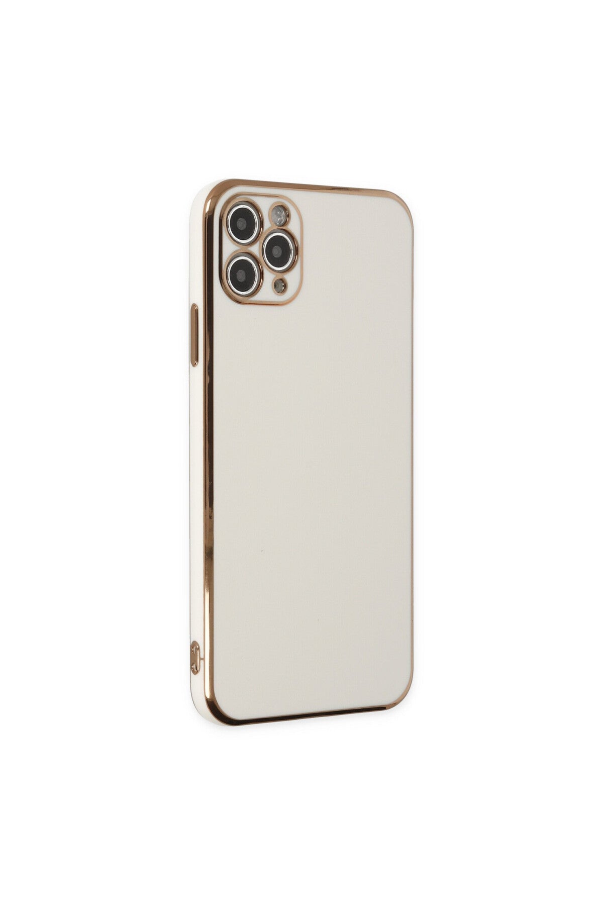Apple iPhone 11 Pro Max Uyumlu Kılıf Volet Silikon - Beyaz