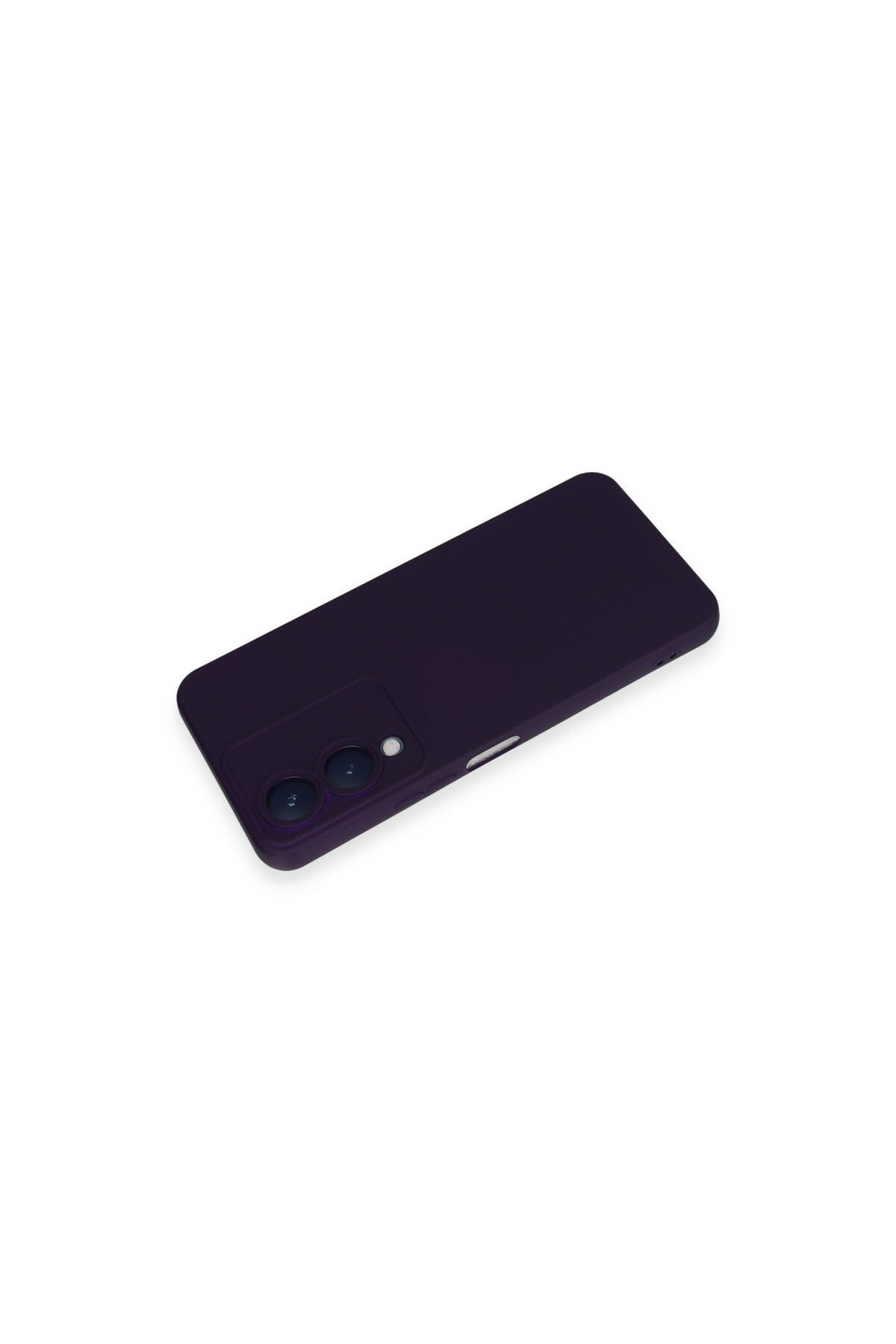 Vivo Y17S Uyumlu Kılıf Nano içi Kadife Silikon - Mor