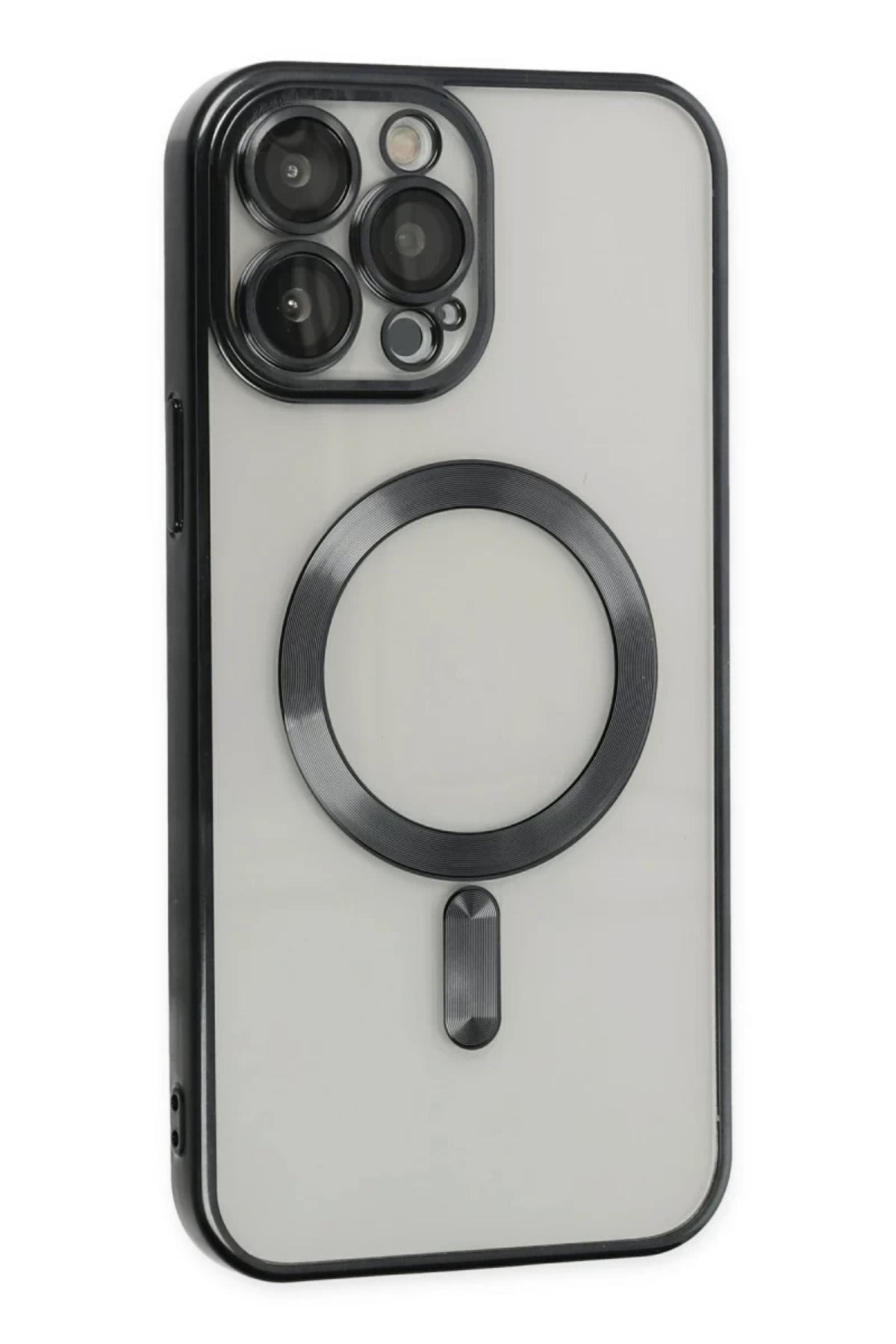 Apple iPhone 14 Pro Uyumlu Kılıf Kross Magneticsafe Kapak - Siyah