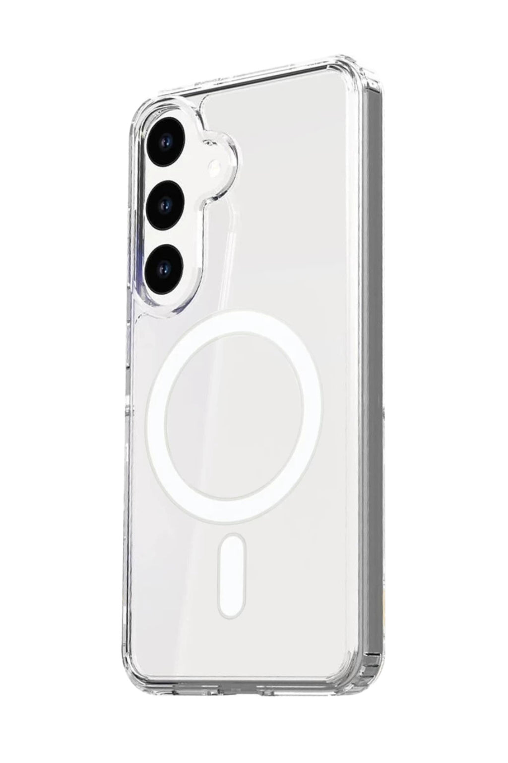 Samsung Galaxy S26 Uyumlu Magneticsafe Şeffaf Silikon - Şeffaf