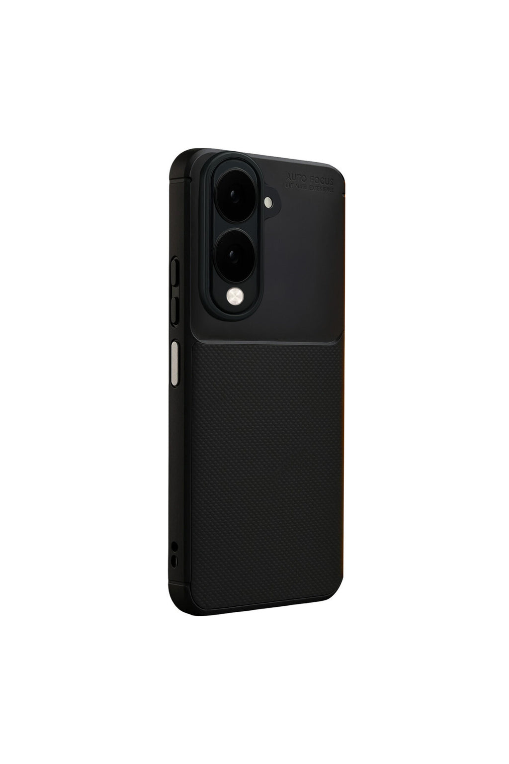 Vivo Y29S Uyumlu Auto Focus Karbon Kapak - Siyah