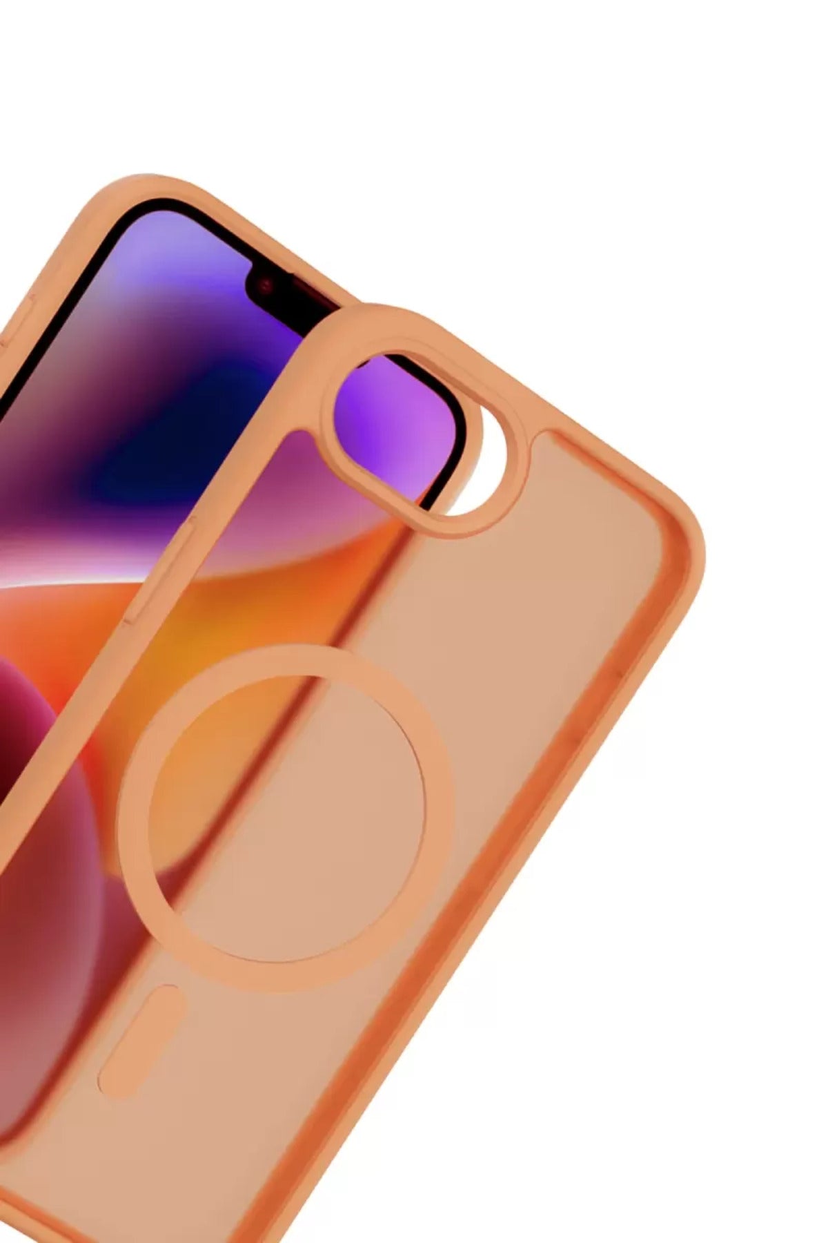 Joko Apple iPhone 16E Uyumlu Jota Magsafe Kapak - Turuncu