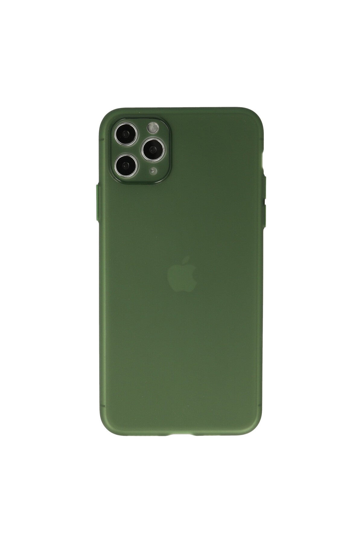 Apple iPhone 11 Pro Max Uyumlu Kılıf Puma Silikon - Yeşil
