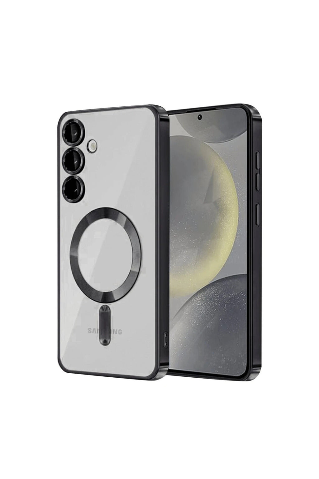 Samsung Galaxy A15 4G Uyumlu Kross Magneticsafe Kapak - Siyah