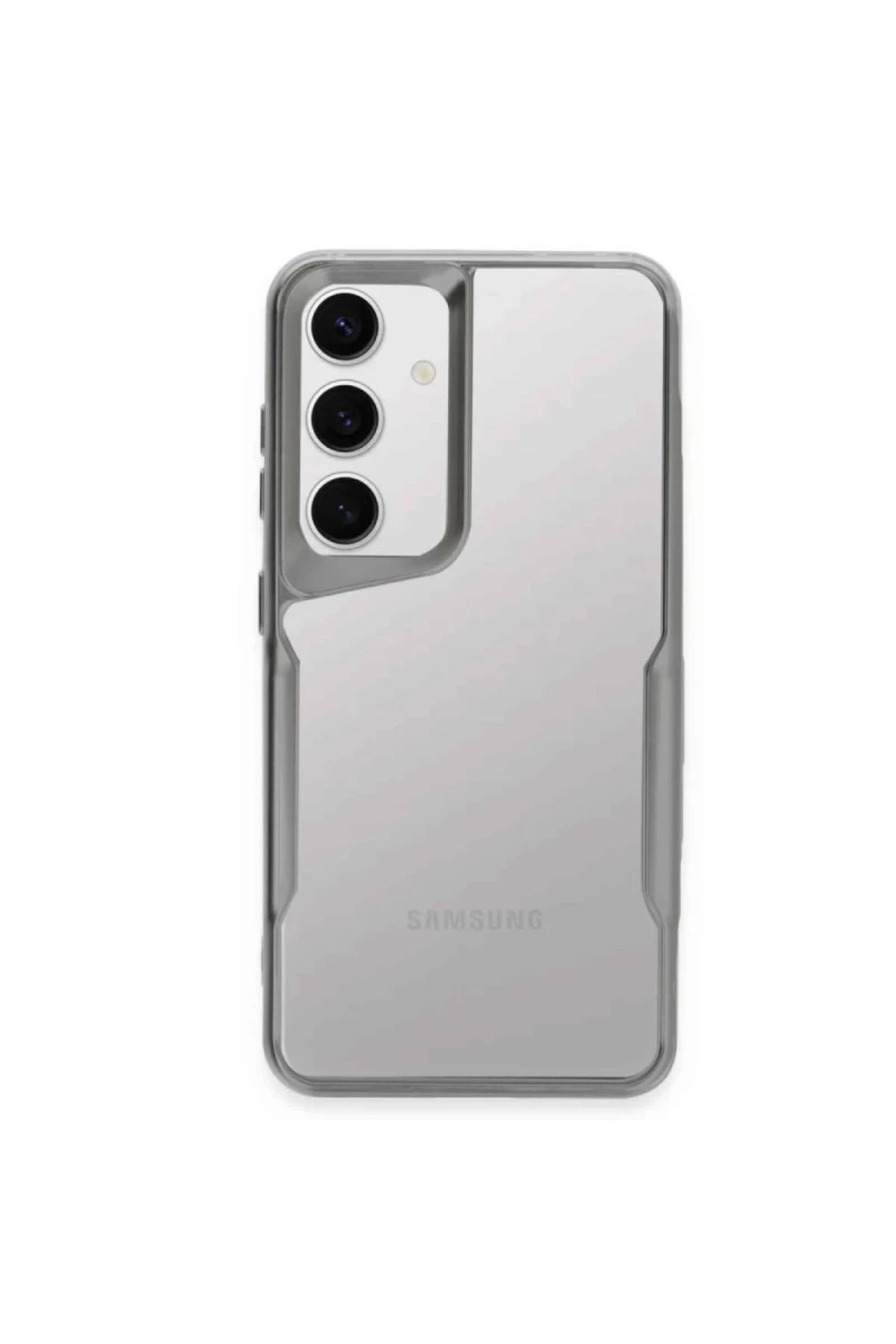 Samsung Galaxy A05S Uyumlu Kılıf Boyi Silikon Kapak - Gümüş