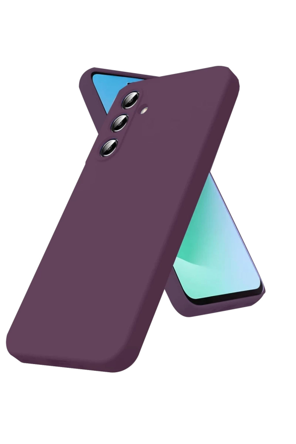 Samsung Galaxy A17 5G Uyumlu First Silikon - Mürdüm