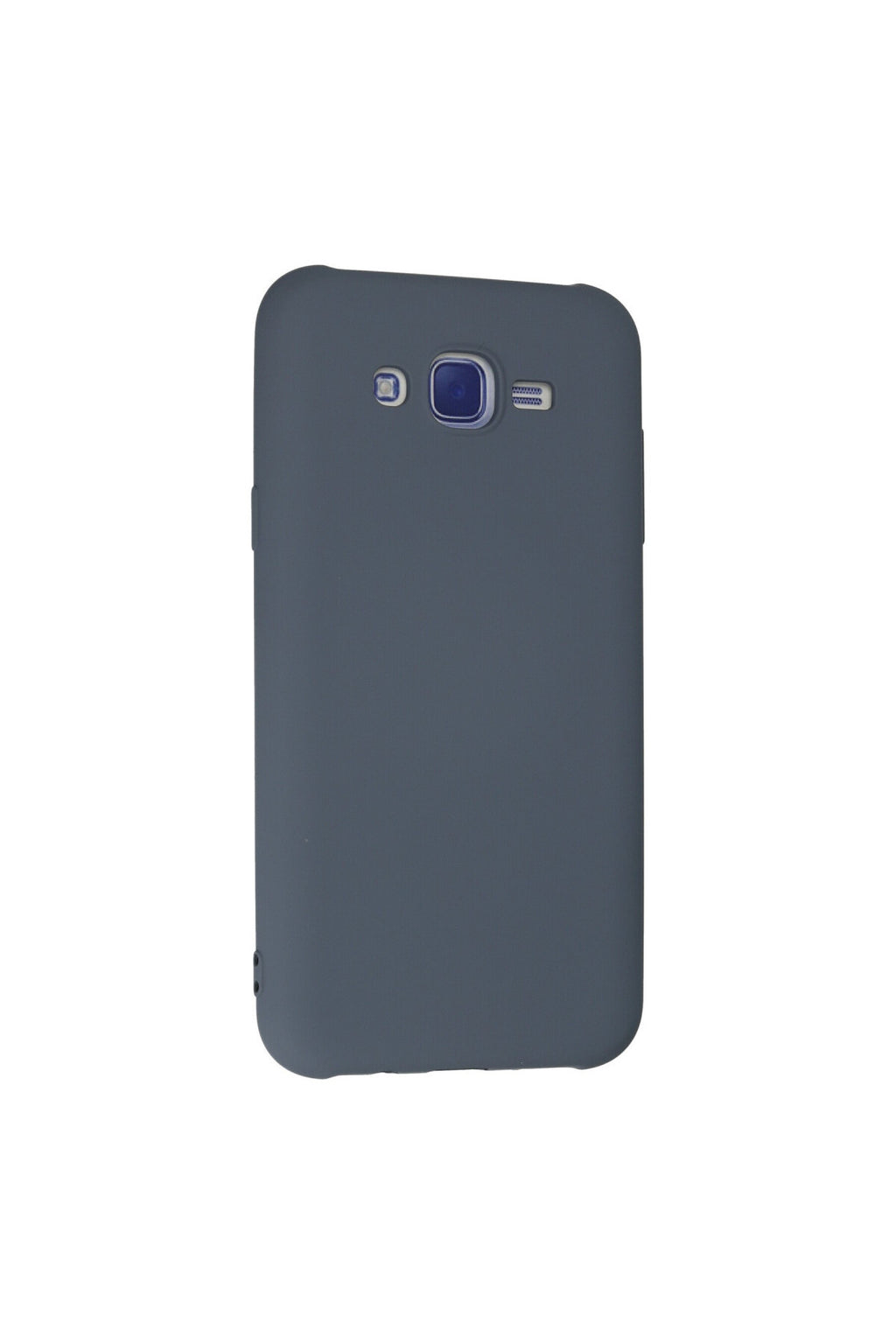 Samsung Galaxy J7 Uyumlu Kılıf Nano içi Kadife Silikon - Gri