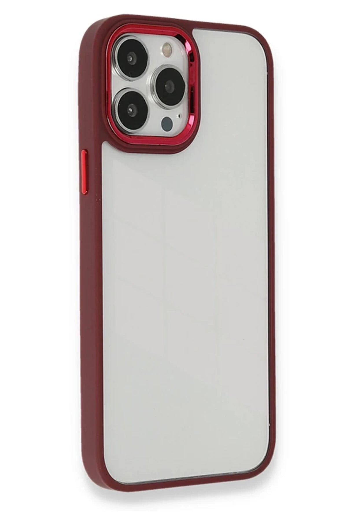 Apple iPhone 14 Pro Uyumlu Kılıf Dora Kapak - Kırmızı