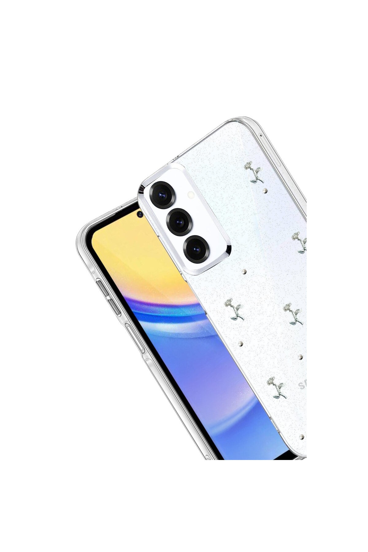 Samsung Galaxy S23 FE Uyumlu Fiyonk Desenli Kapak - Desen 4