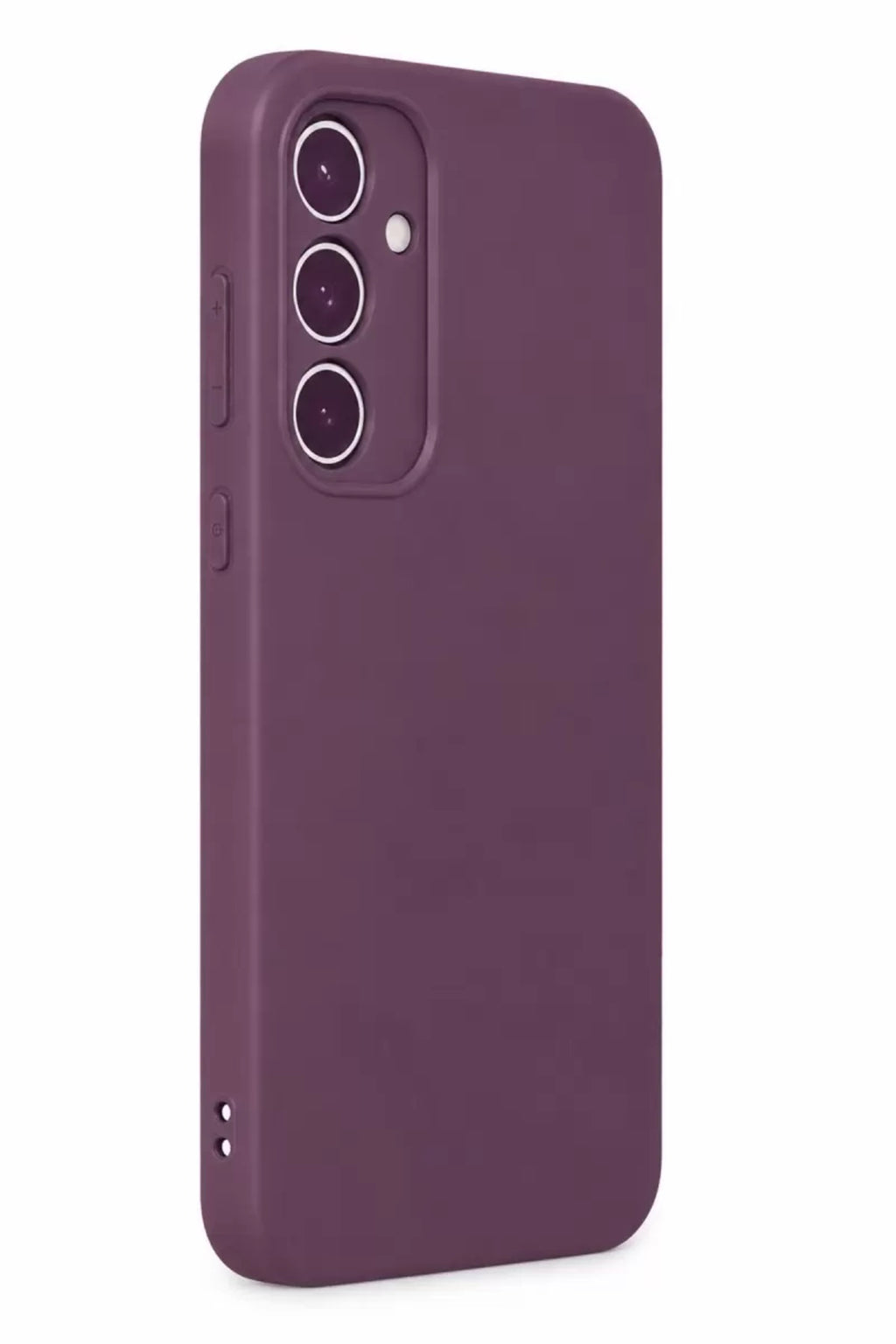 Samsung Galaxy A35 5G Uyumlu Kılıf First Silikon - Mürdüm