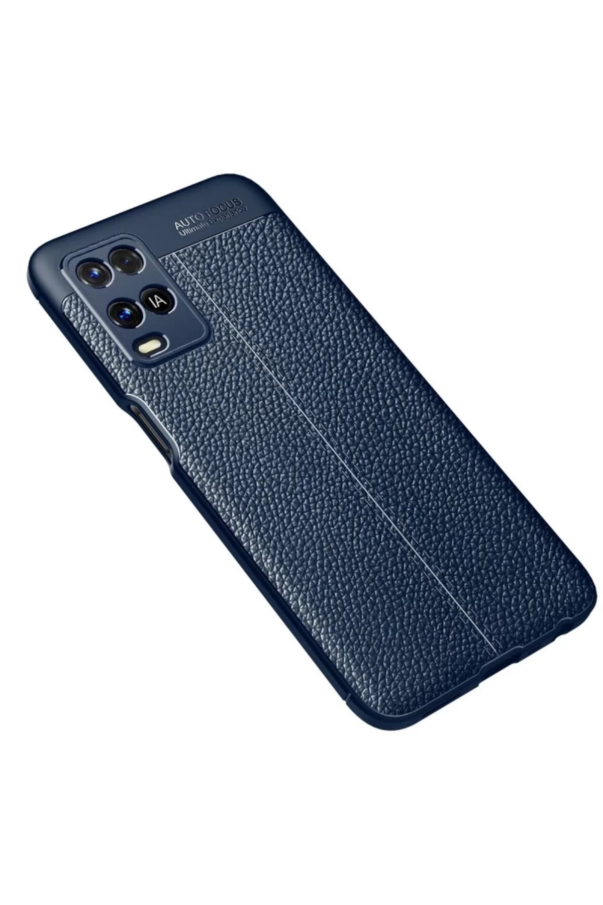 Oppo A54 4G Uyumlu Kılıf Auto Focus Kapak - Lacivert