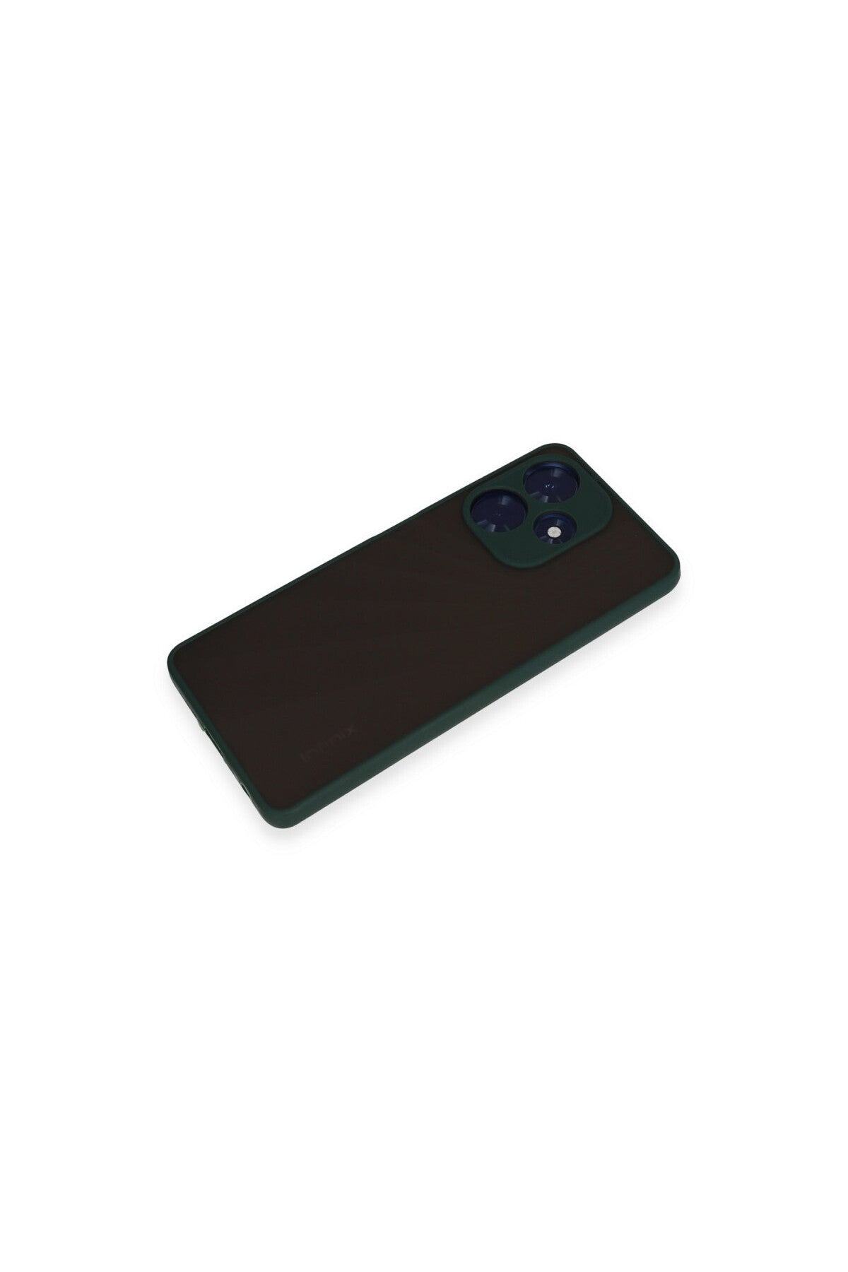 İnfinix Hot 30 4G Uyumlu Kılıf Montreal Silikon Kapak - Yeşil