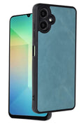 Samsung Galaxy A06 Uyumlu Kılıf Aras Deri Kapak - Açık Yeşil