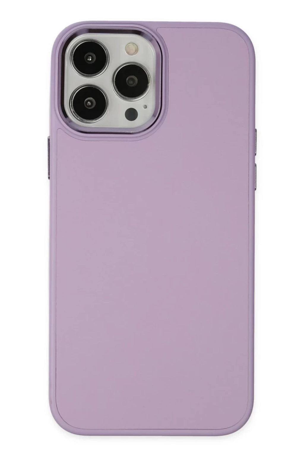 Apple iPhone 13 Pro Uyumlu Kılıf Asya Deri Silikon - Lila