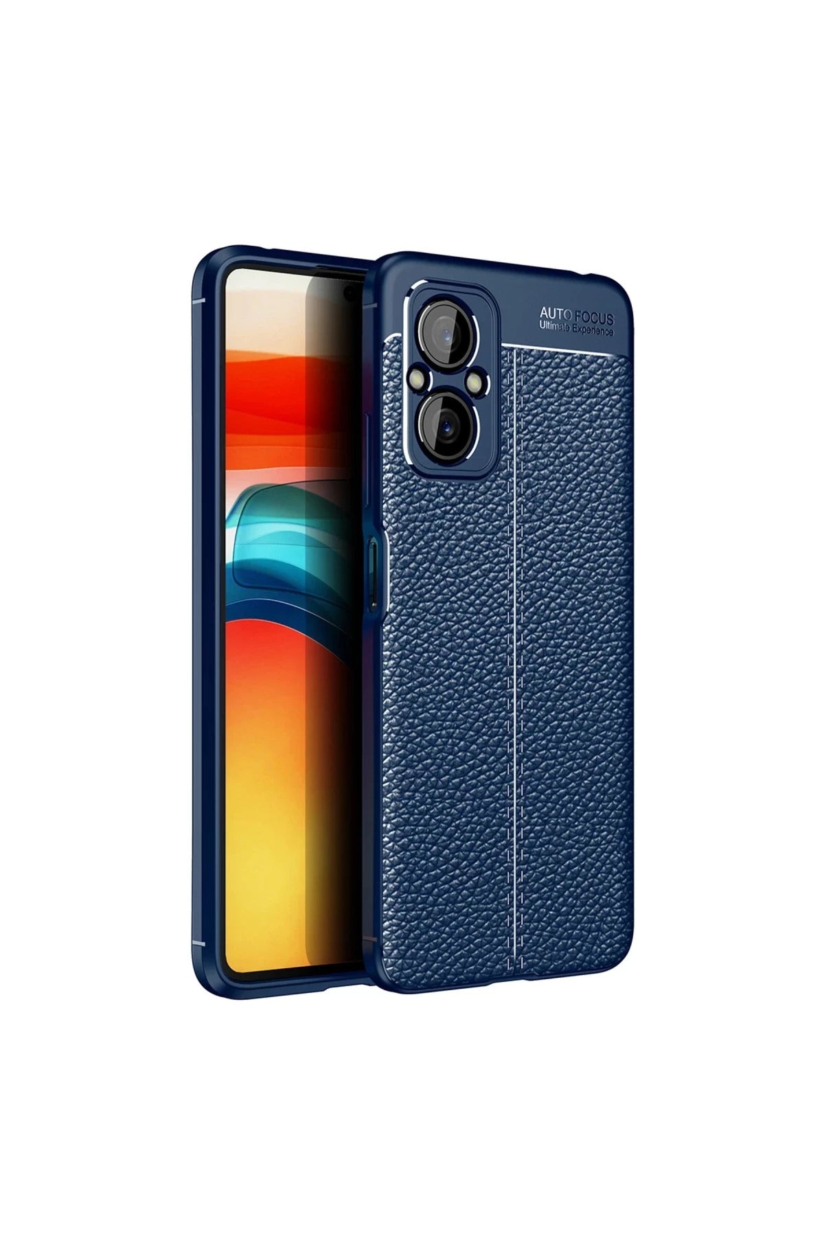 Xiaomi Poco M5 Uyumlu Kılıf Auto Focus Kapak - Lacivert