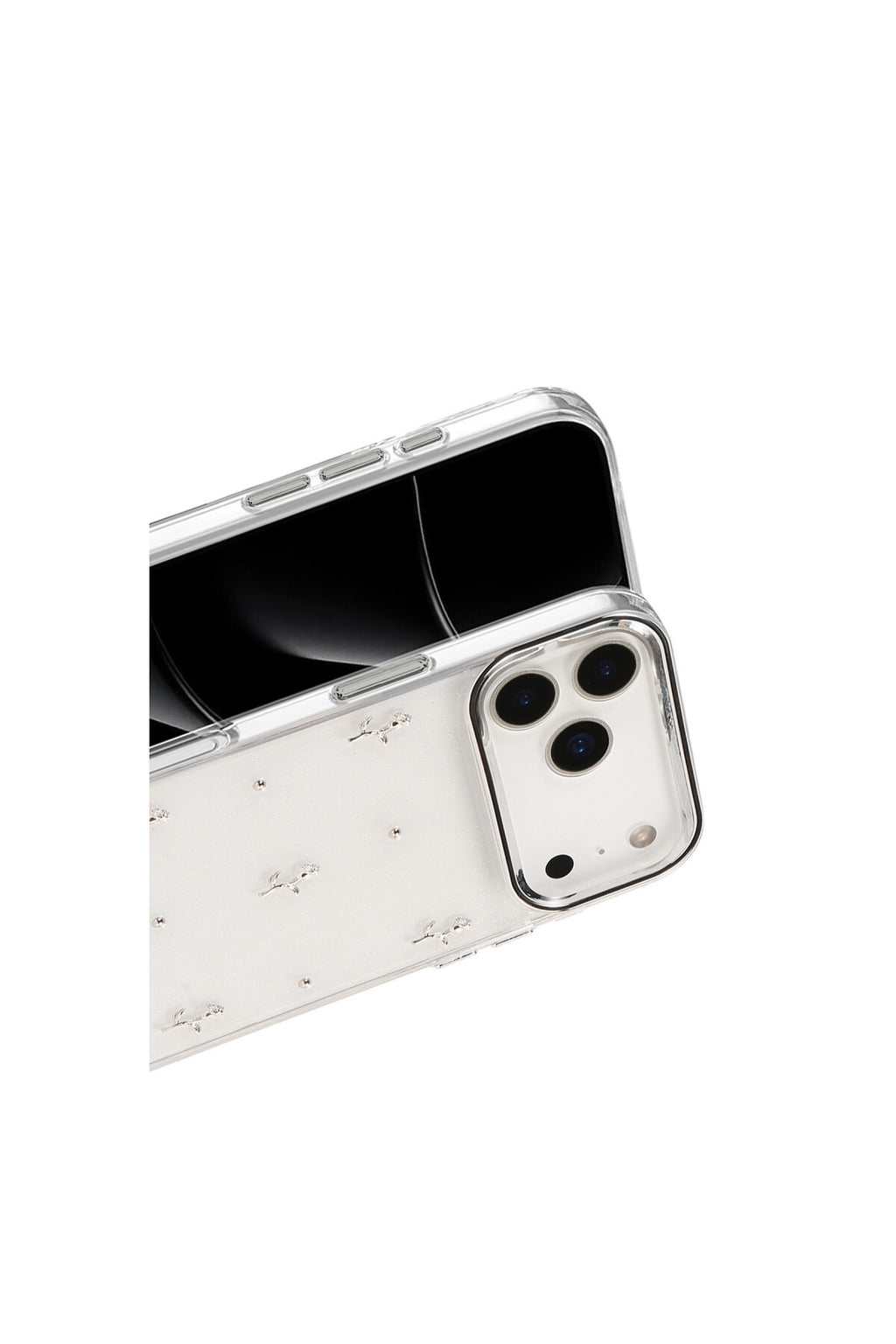 Apple iPhone 17 Pro Uyumlu Fiyonk Desenli Kapak - Desen 4