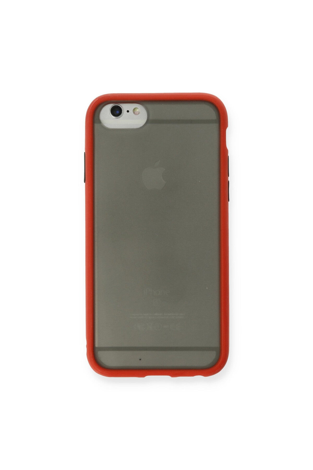 Apple iPhone 6 Uyumlu Kılıf Montreal Silikon Kapak - Kırmızı