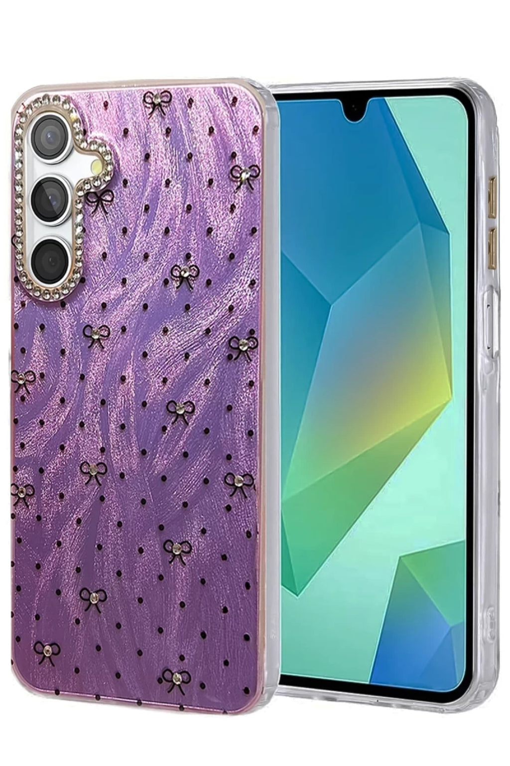 Samsung Galaxy S25 Plus Uyumlu Kılıf Blade Aynalı Desenli Kapak - Desen 2