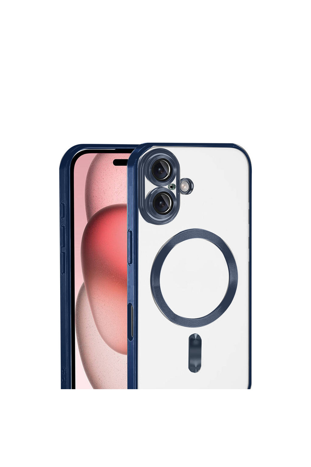 Apple iPhone 17 Uyumlu Kross Magneticsafe Kapak - Lacivert