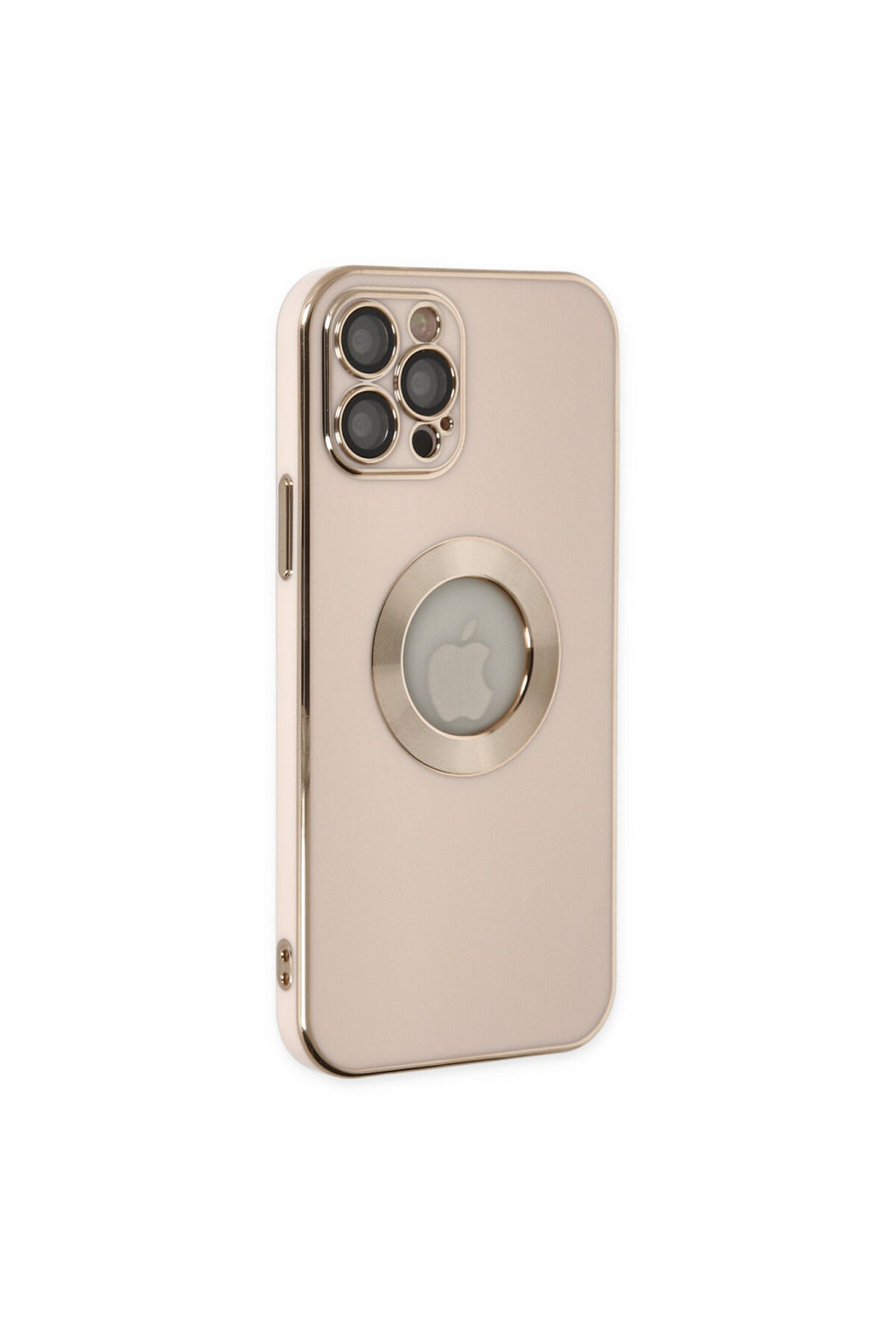 Apple iPhone 12 Pro Max Uyumlu Kılıf Store Silikon - Pembe
