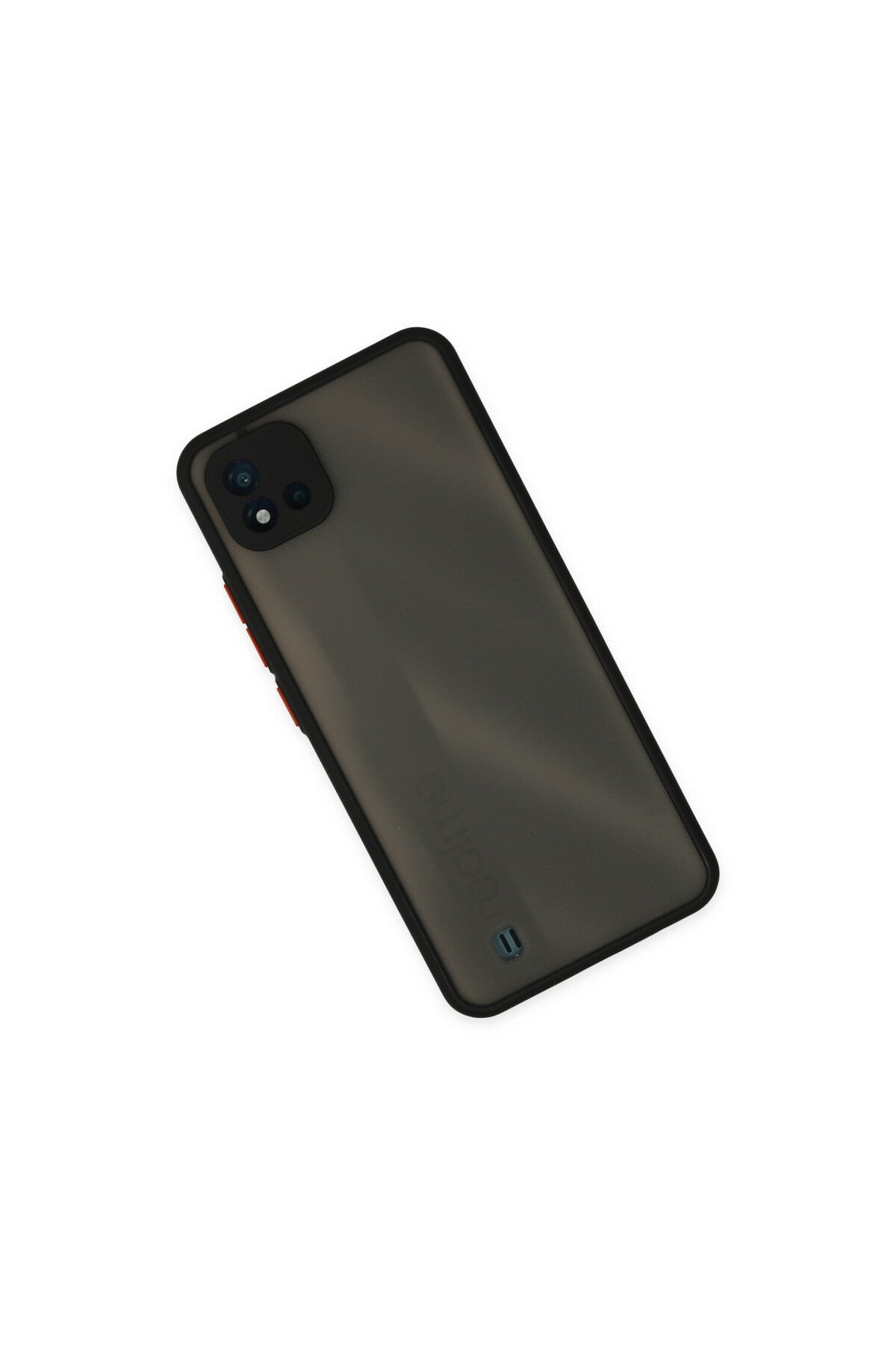Realme C11 2021 Uyumlu Kılıf Montreal Silikon Kapak - Siyah