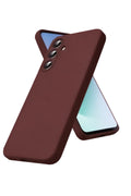 Samsung Galaxy A57 5G Uyumlu First Silikon - Bordo