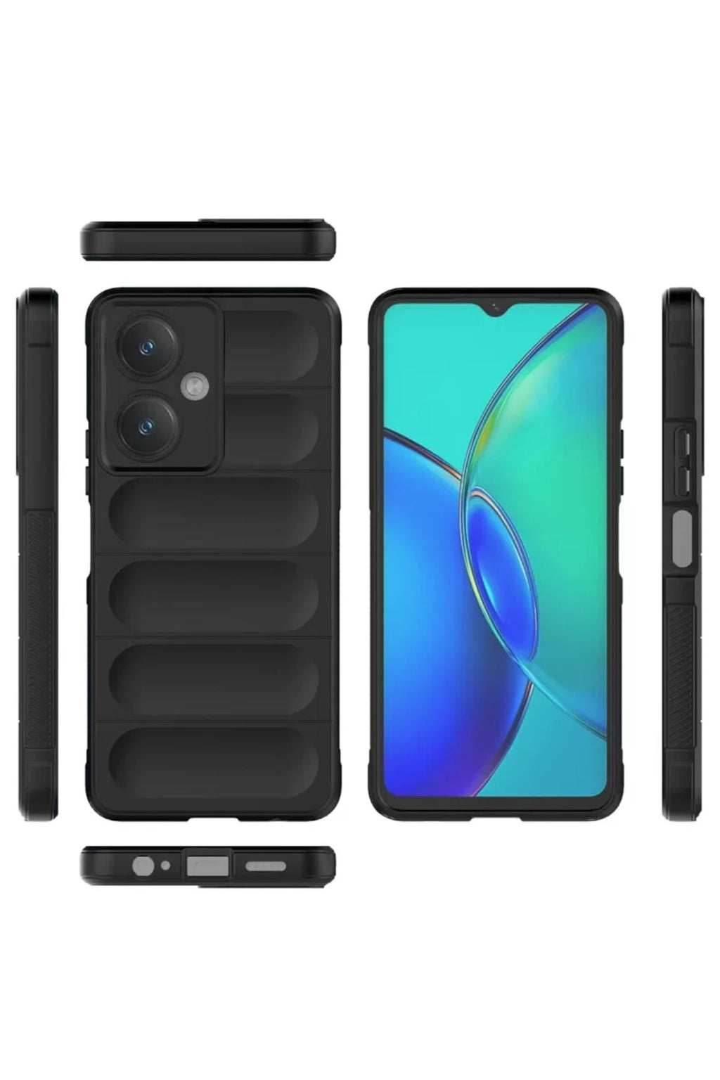 Vivo Y27 Uyumlu Kılıf Optimum Silikon - Kırmızı