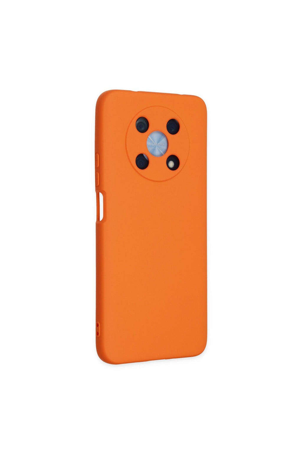 Huawei Nova Y90 Uyumlu Kılıf Nano içi Kadife Silikon - Turuncu