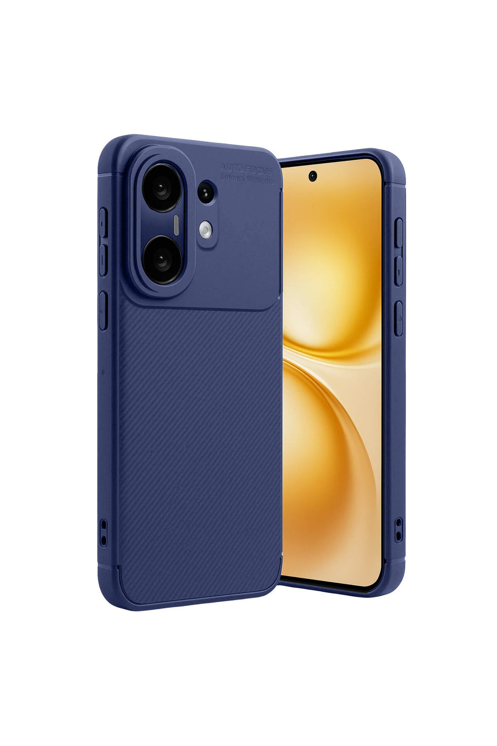 Vivo X200 FE Uyumlu Auto Focus Karbon Kapak - Lacivert