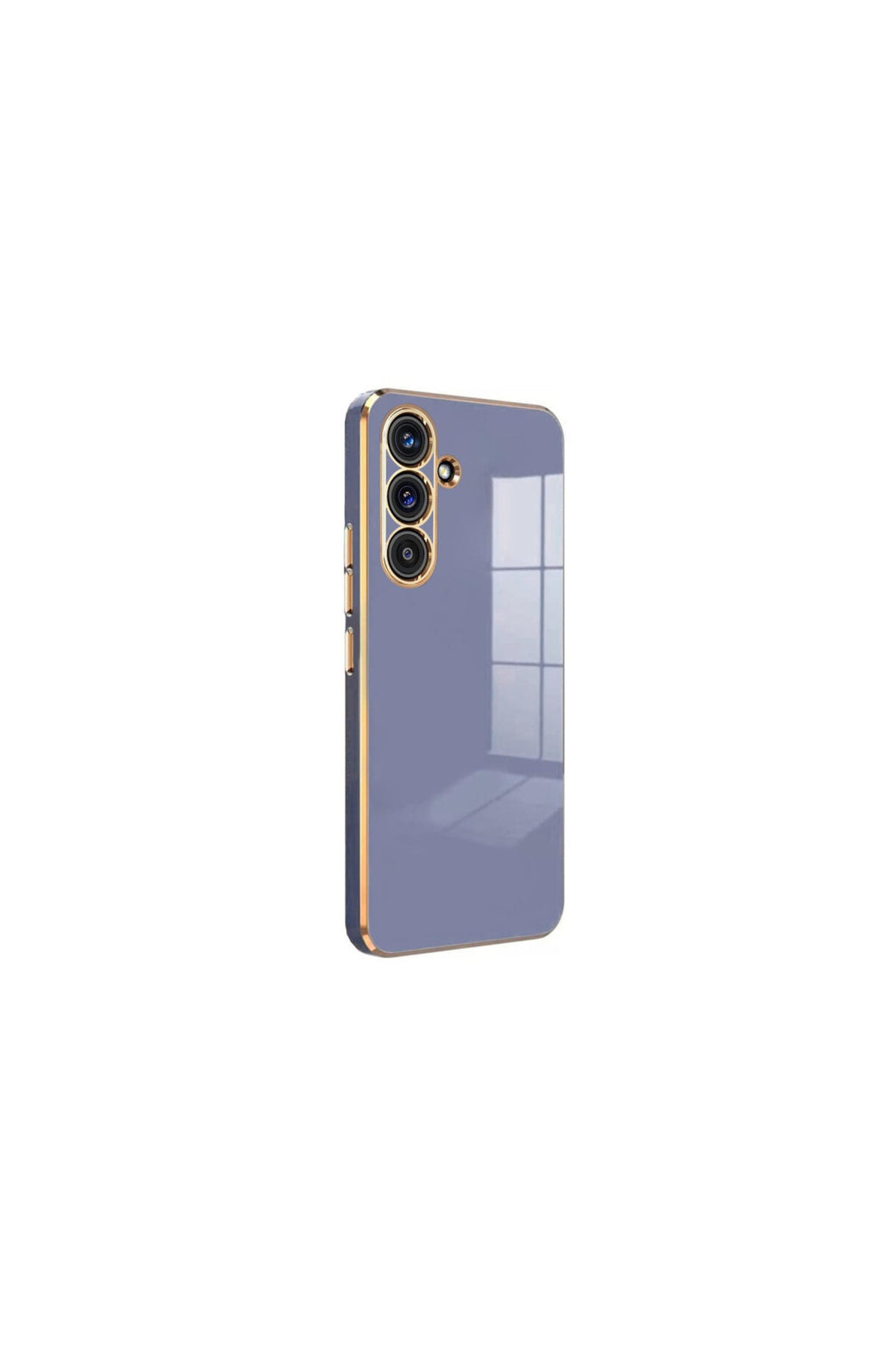 Samsung Galaxy S24 FE Uyumlu Kılıf Volet Silikon - Mavi