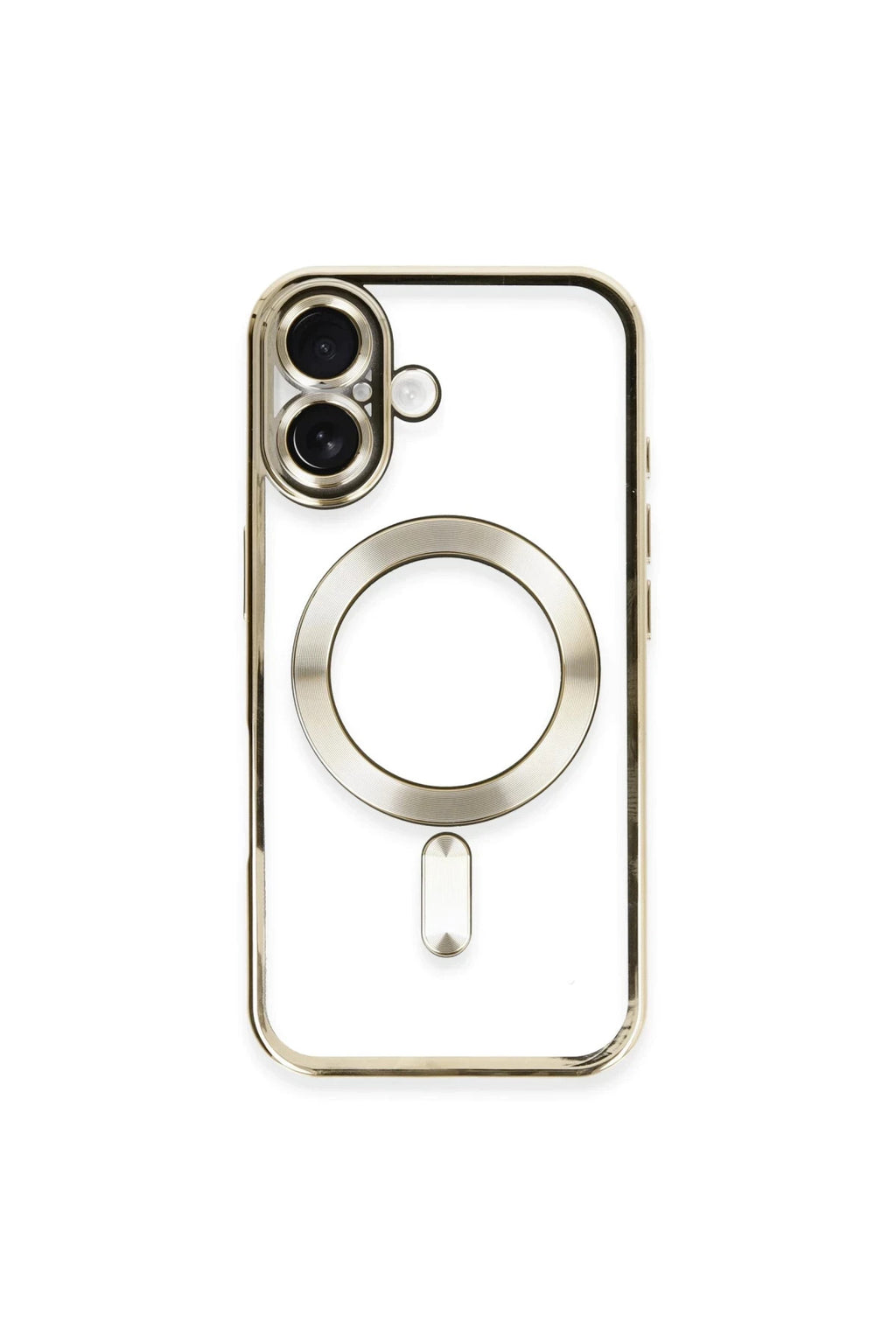 Apple iPhone 16 Uyumlu Kılıf Kross Magneticsafe Kapak - Gold