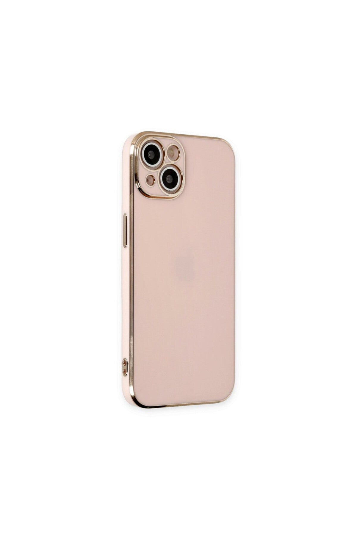 Apple iPhone 15 Uyumlu Kılıf Volet Silikon - Pembe