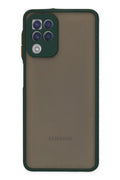 Samsung Galaxy A22 Uyumlu Kılıf Montreal Silikon Kapak - Yeşil