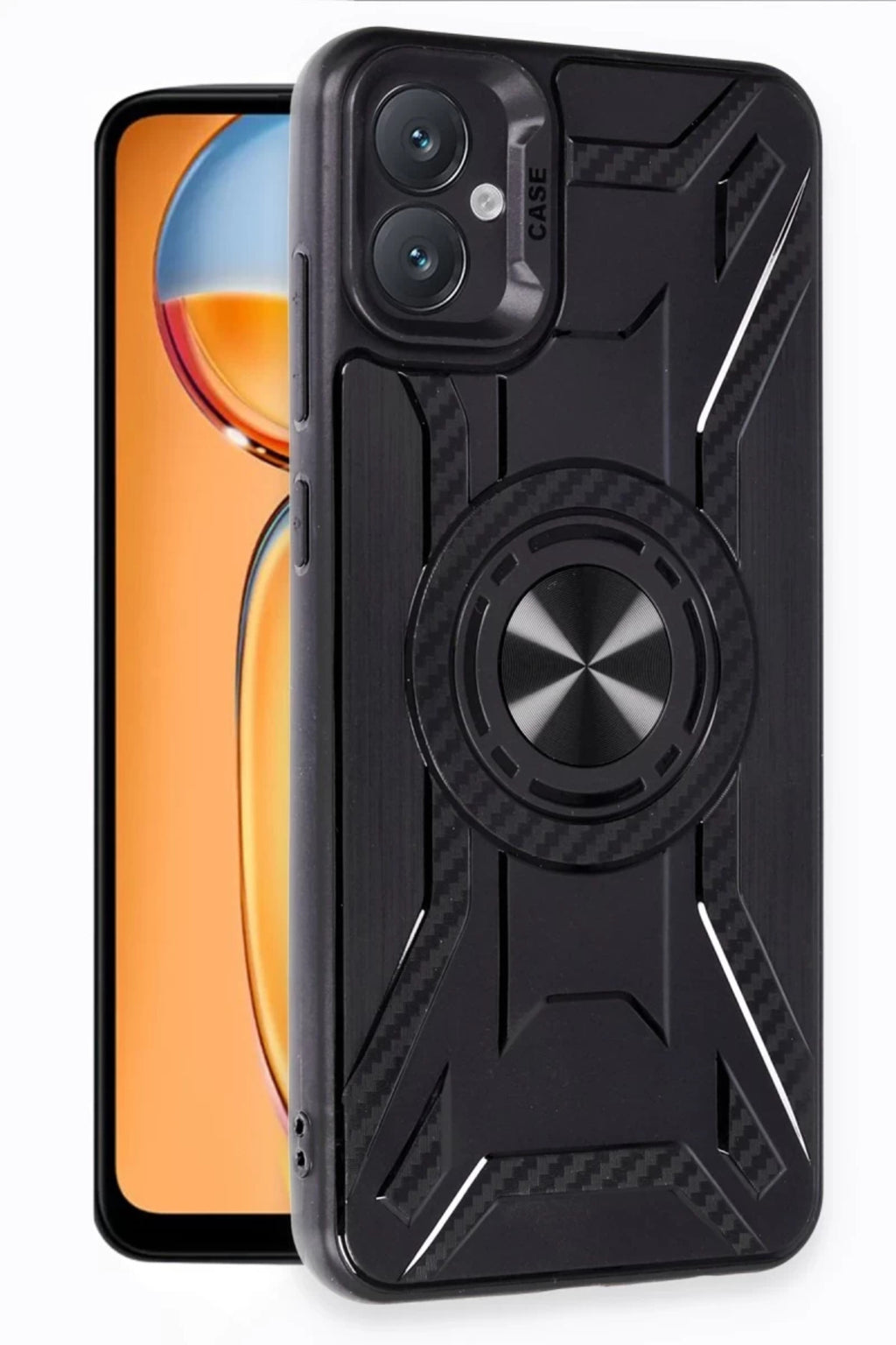 Samsung Galaxy A05 Uyumlu Kılıf Lincoln Silikon - Siyah