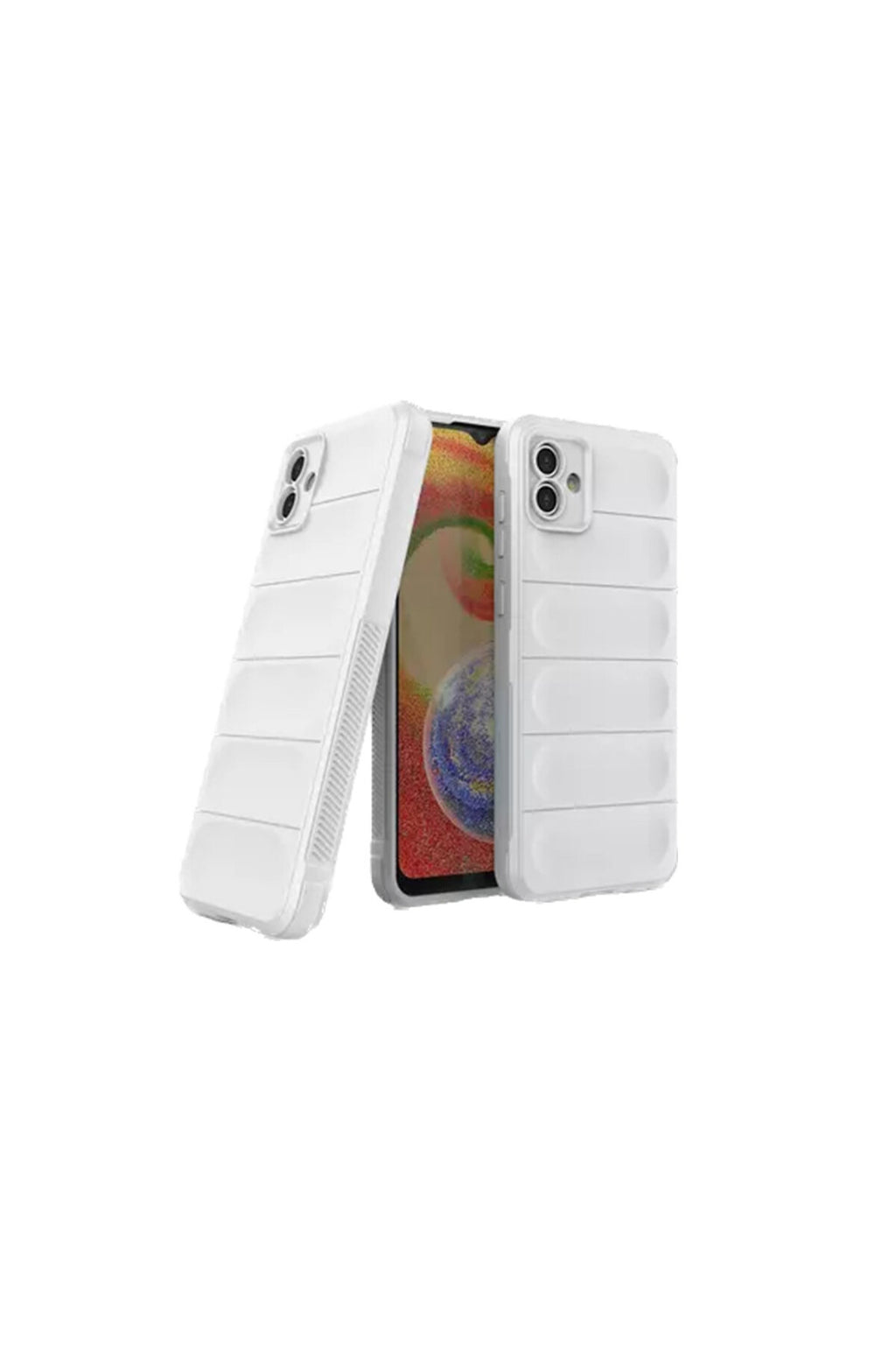 Samsung Galaxy A05 Uyumlu Kılıf Optimum Silikon - Krem