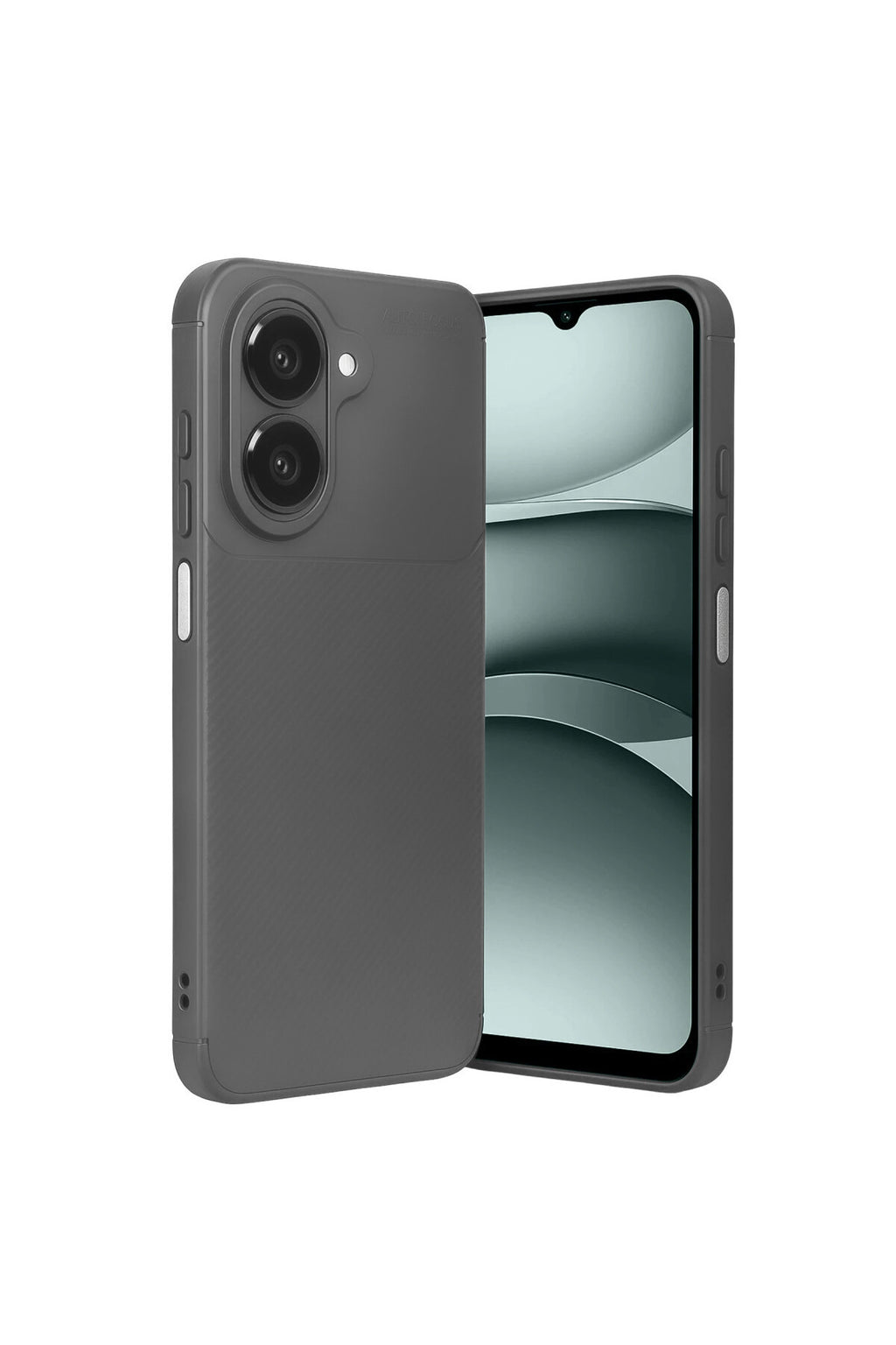 Samsung Galaxy A07 4G Uyumlu Auto Focus Karbon Kapak - Gri