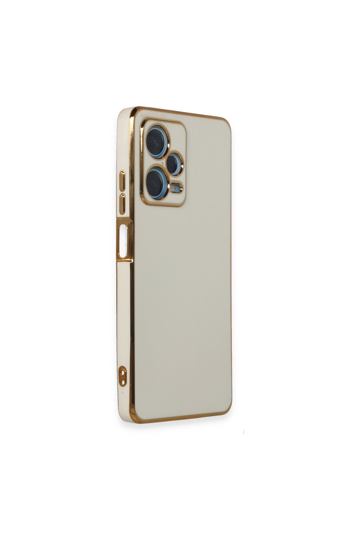 Xiaomi Redmi Note 12 Pro Plus Uyumlu Kılıf Volet Silikon - Beyaz
