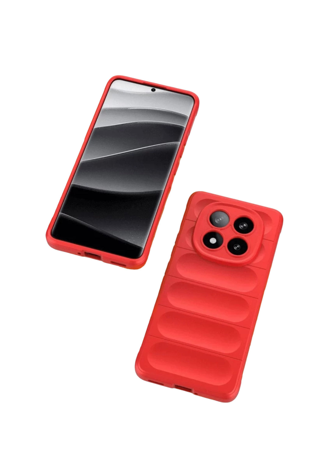 Xiaomi Redmi Note 15 4G Uyumlu Optimum Silikon - Kırmızı
