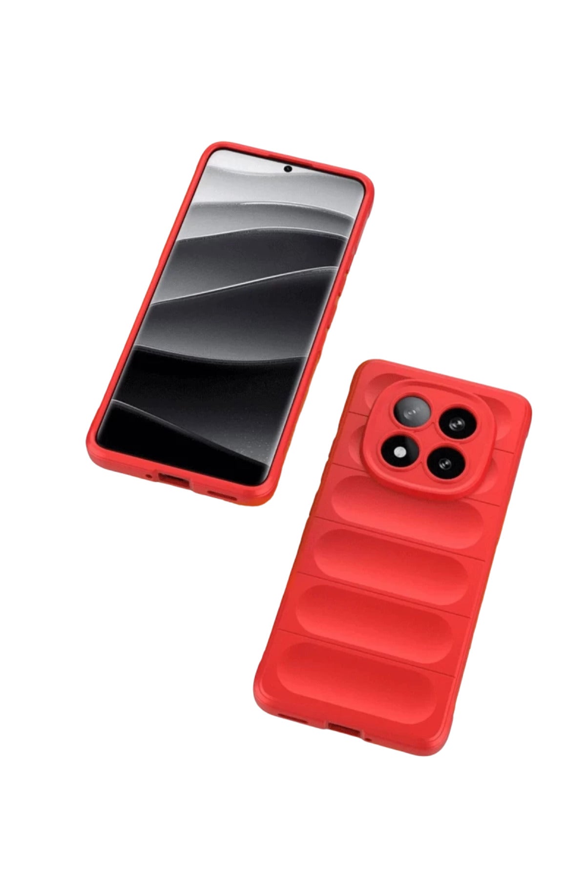 Xiaomi Redmi Note 15 4G Uyumlu Optimum Silikon - Kırmızı