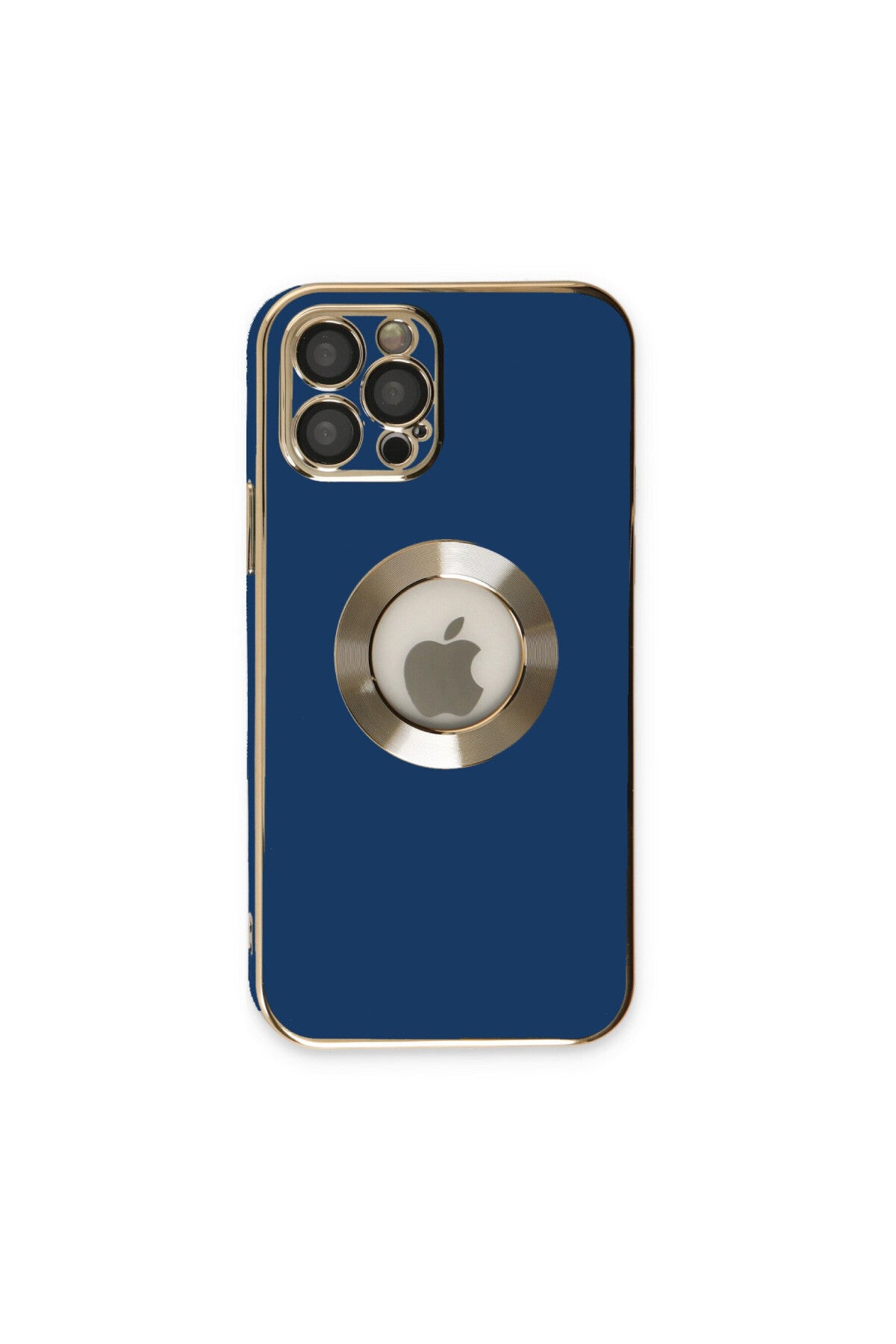 Apple iPhone 12 Pro Max Uyumlu Kılıf Store Silikon - Mavi