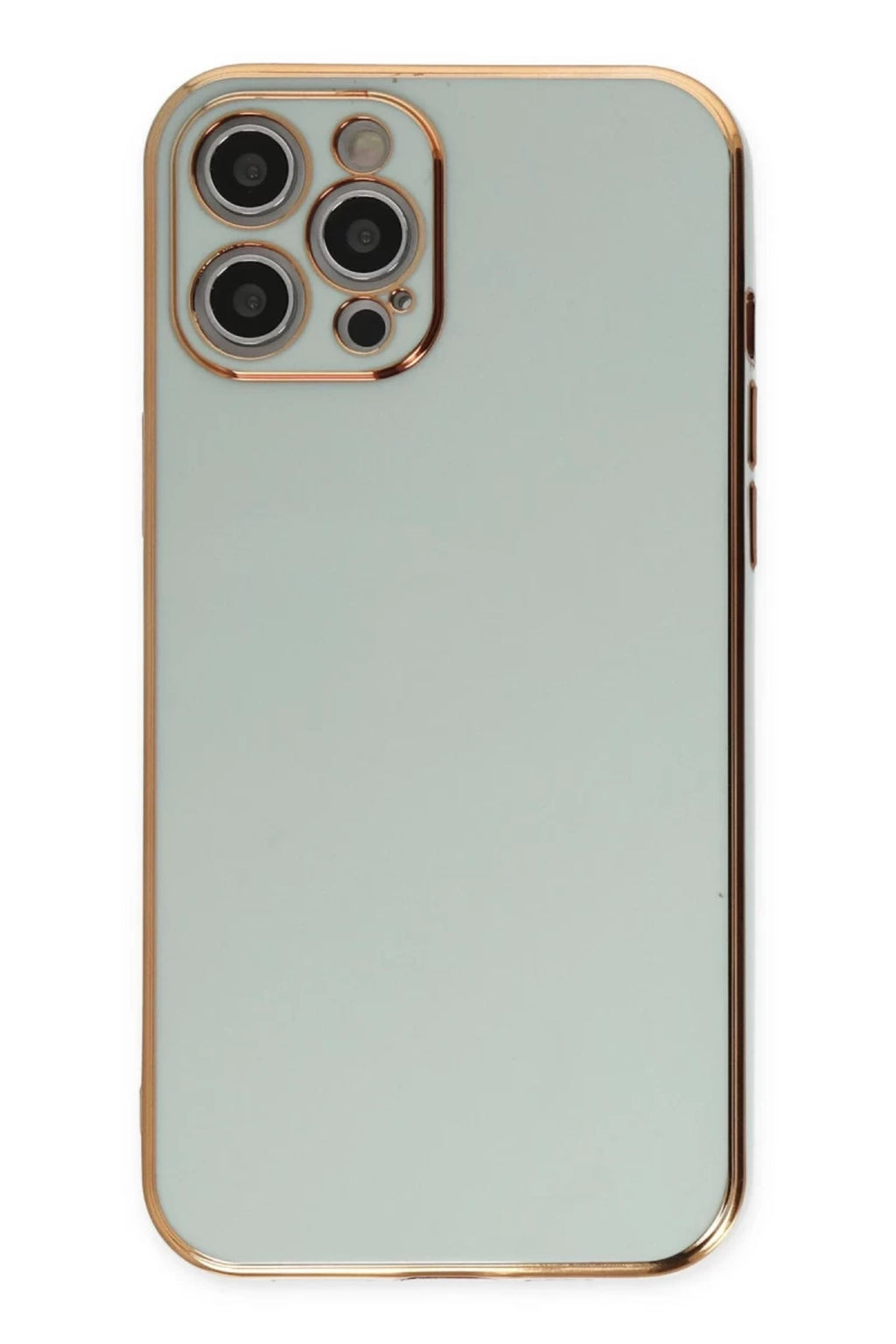 Apple iPhone 12 Pro Uyumlu Kılıf Volet Silikon - Açık Yeşil