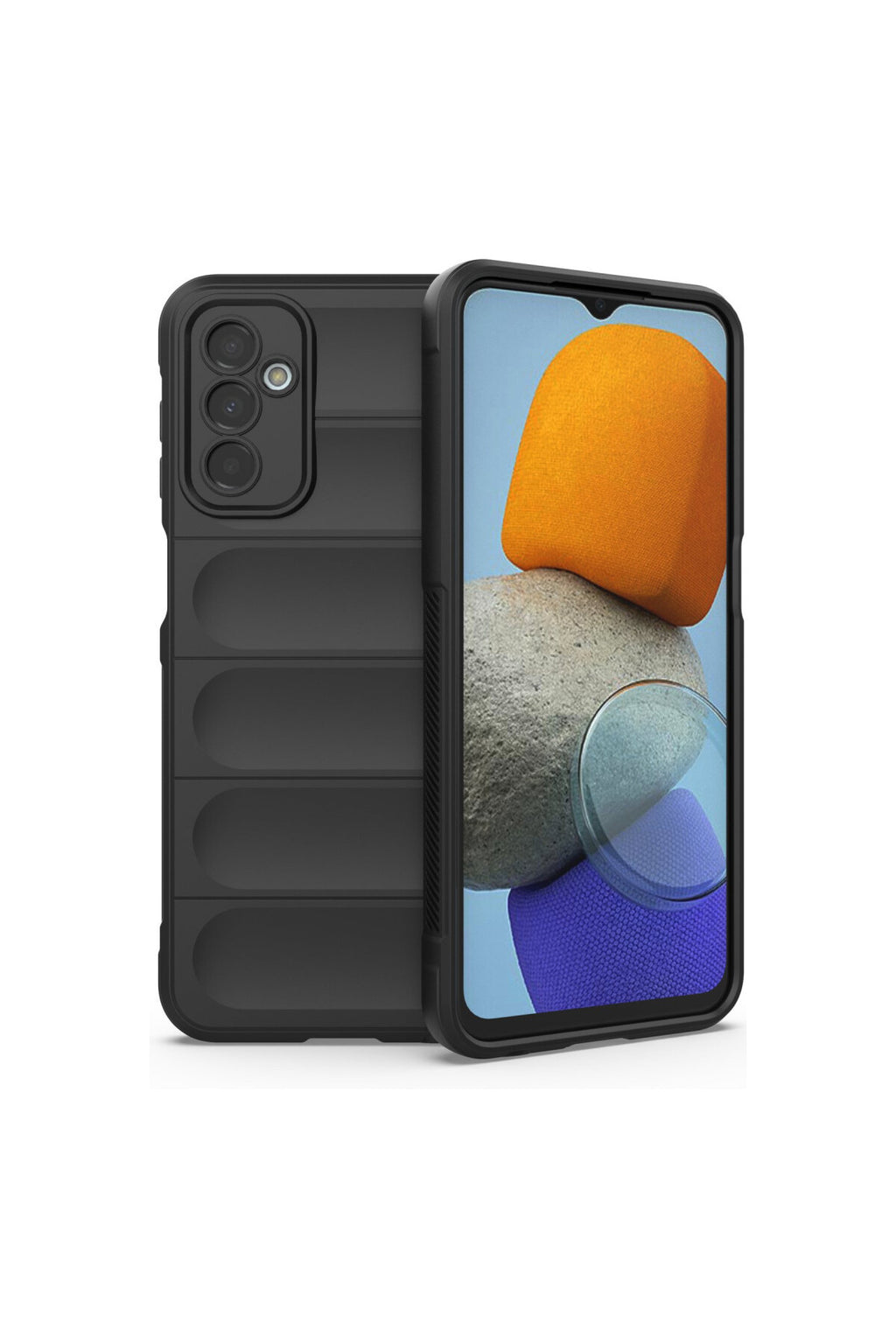 Samsung Galaxy M23 Uyumlu Kılıf Optimum Silikon - Siyah
