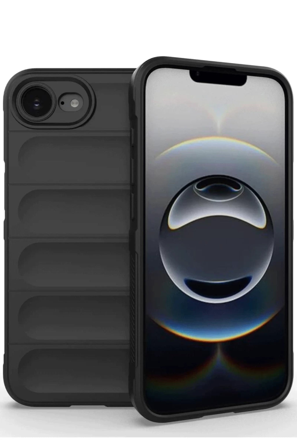 Apple iPhone 16E Uyumlu Kılıf Optimum Silikon - Siyah