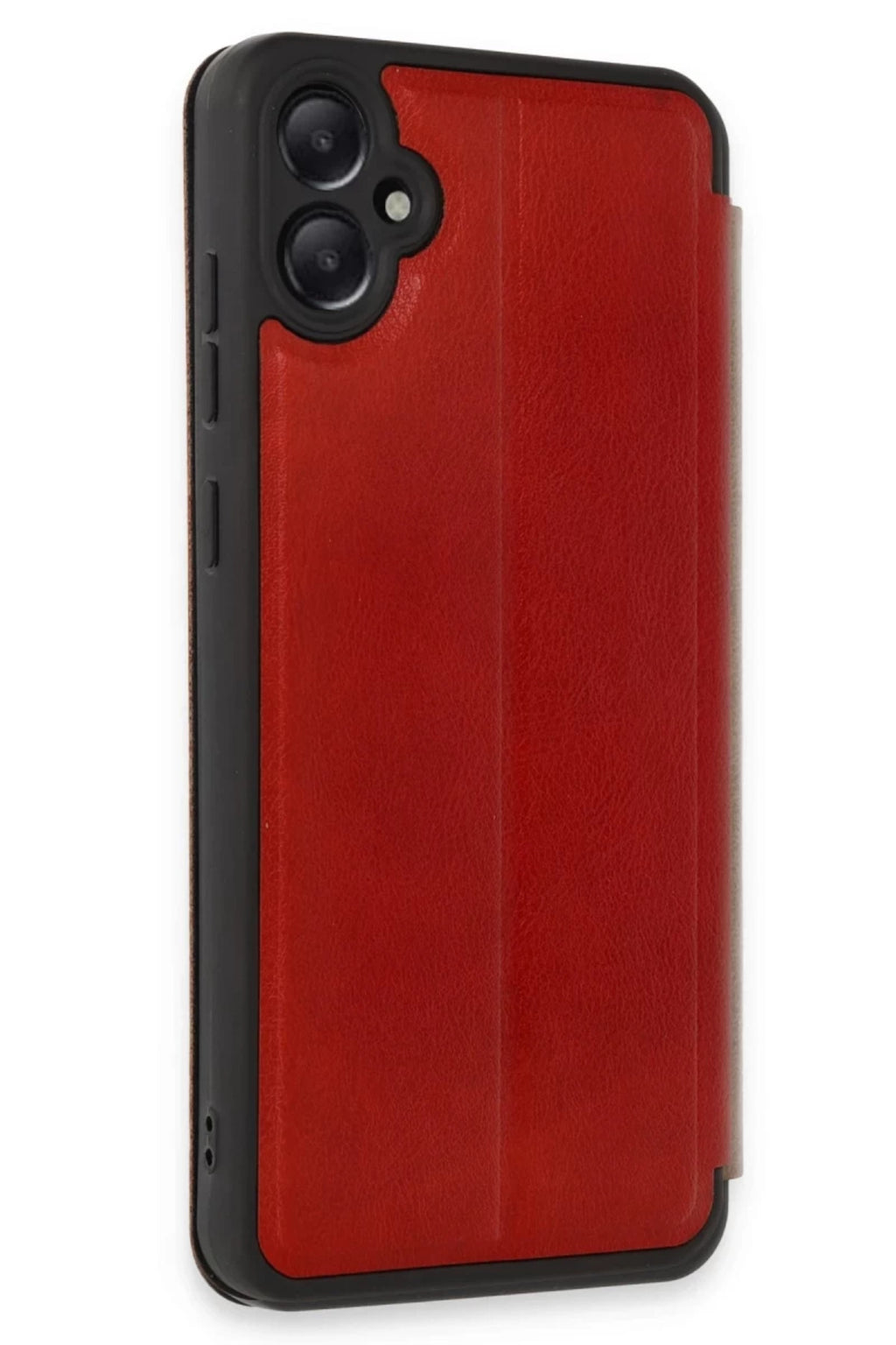 Samsung Galaxy A05 Uyumlu Kılıf Flip Cover - Kırmızı